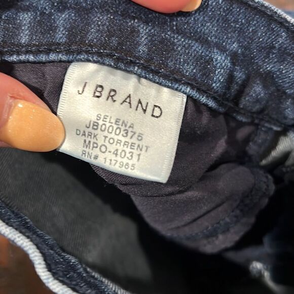 J Brand Selena Dark Torrent Dark Denim Jeans, Women’s Size 30 - Picture 5 of 9